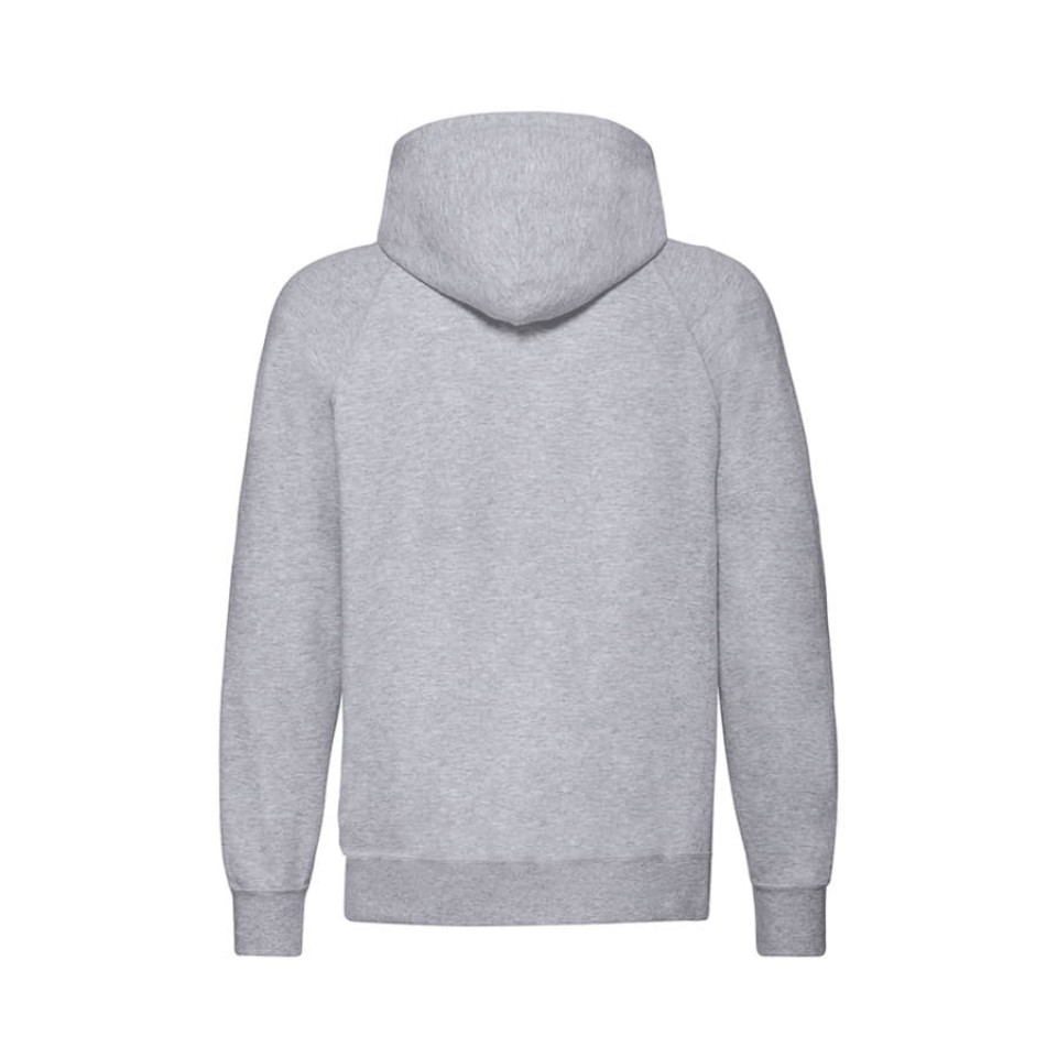 Толстовка без начеса "Lightweight Hooded Sweat",  серый, L, 80% х/б 20% полиэстер, 240 г/м2