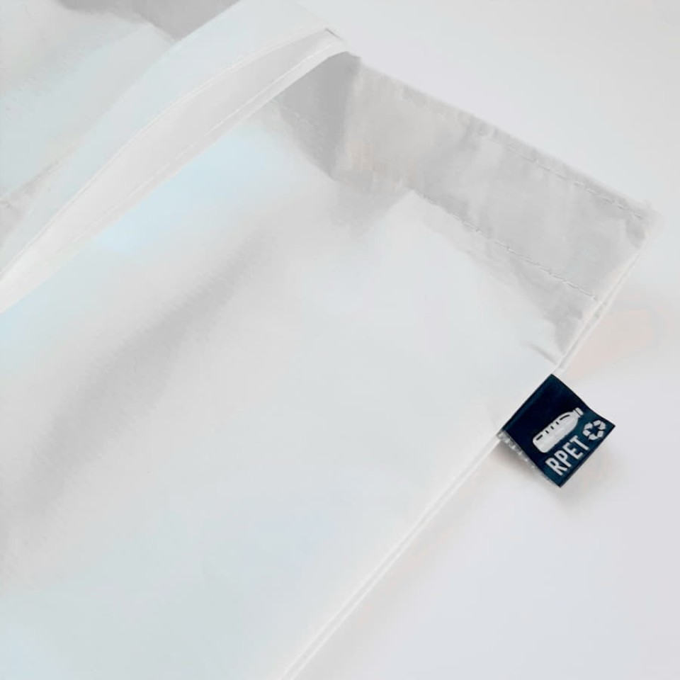 Сумка для покупок "Frilend", черная, 41x37 см, 100% полиэстер RPET