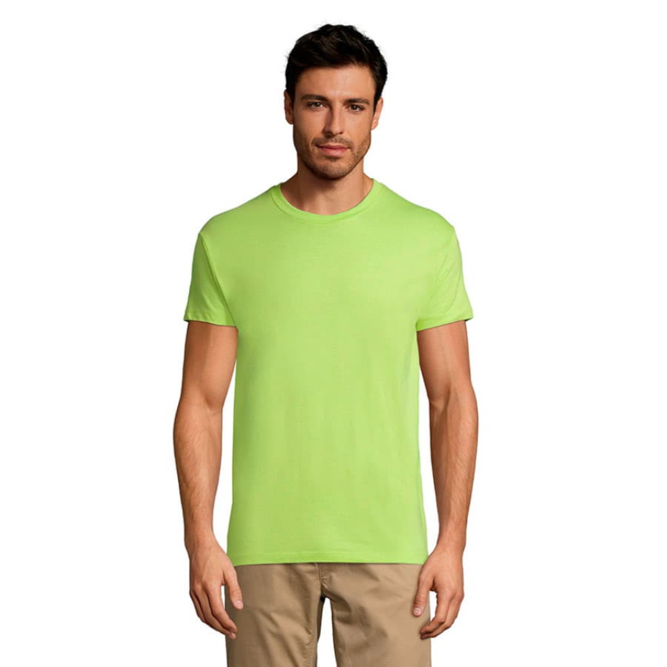 Футболка мужская REGENT зеленое яблоко, 2XL, 100% хлопок, 150г/м2