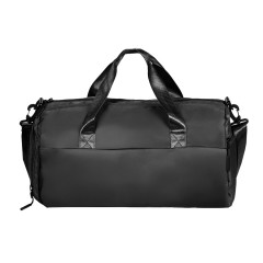 Сумка спортивная "Gym", чёрная, 45х21х20 см, полиэстер