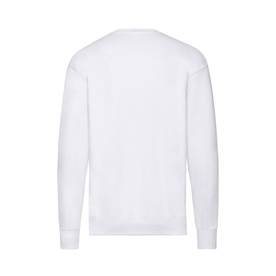 Толстовка мужская без начеса "Lightweight Set-in Sweat", белый, S, 80% х/б 20% полиэстер, 240 г/м2