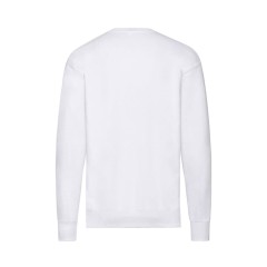 Толстовка мужская без начеса "Lightweight Set-in Sweat", белый, L, 80% х/б 20% полиэстер, 240 г/м2