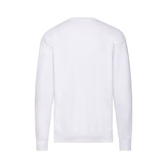 Толстовка мужская без начеса "Lightweight Set-in Sweat", белый, 2XL, 80% х/б 20% полиэстер, 240 г/м2