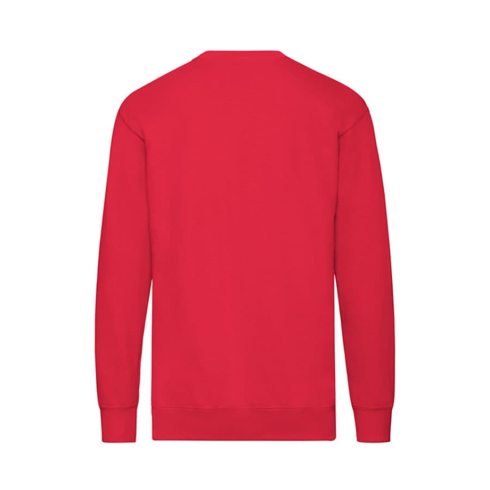 Толстовка мужская без начеса "Lightweight Set-in Sweat", красный, XL, 80% х/б 20% пол-тер, 240 г/м2