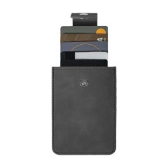 Чехол для карт Luma с 4 отделениями, темно-серый, PU