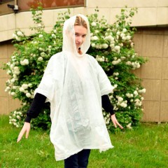 Дождевик "Promo", красный, универсальный размер, D=6,3 см, полиэтилен, пластик