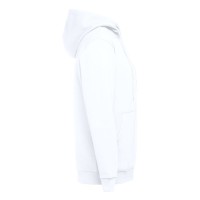 Толстовка мужская с капюшоном на молнии AMSTERDAM, белый, 2XL, 50% хлопок, 50% полиэстер, 320 г/м2