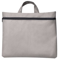 Сумка для документов "Paper", светло-серый, 40х30 см,полиэстер, шелкография