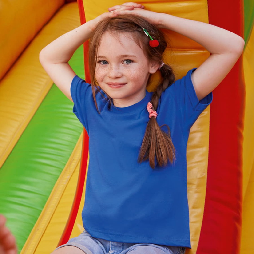 Футболка детская "Kids Original T", желтый, 12-13 лет, 100% х/б,  145 г/м2