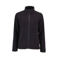 Толстовка на молнии женская NORMAN WOMEN, черный, 2XL, 100% п/э, 220 г/м2