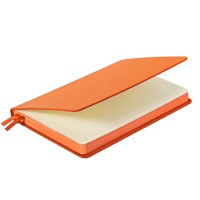 Ежедневник недатированный Softie, А5, оранжевый, блок в клетку, оранжевый обрез