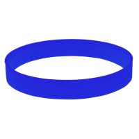 Браслет силиконовый FEST, 20 x 1,2 x 0,2 см, синий, силикон