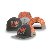 Образец бейсболка с кастомизацией LAB2490, хаки, серый,  100% полиэстер