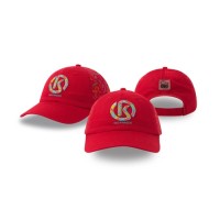 Образец бейсболка детская с кастомизацией LAB2498, белый. 100% хлопок