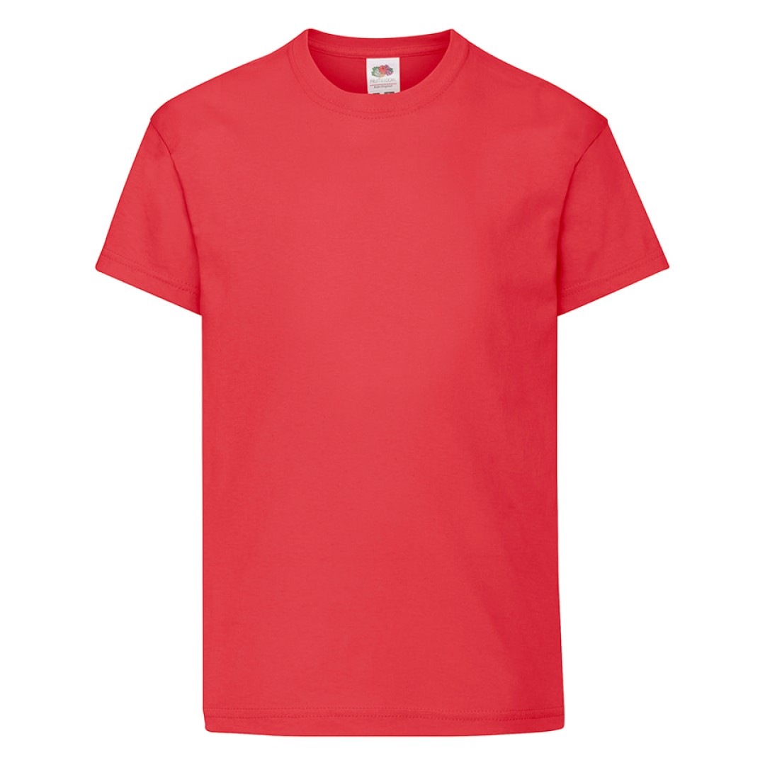 Футболка детская "Kids Original T", красный, 5-6 лет, 100% хлопок, 145 г/м2