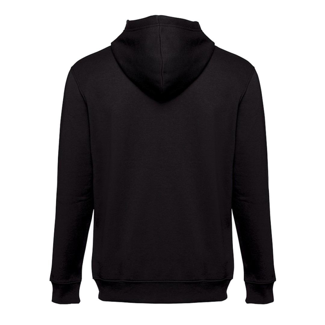 Толстовка мужская с капюшоном на молнии AMSTERDAM, черный, 4XL, 50% хлопок, 50% полиэстер, 320 г/м2