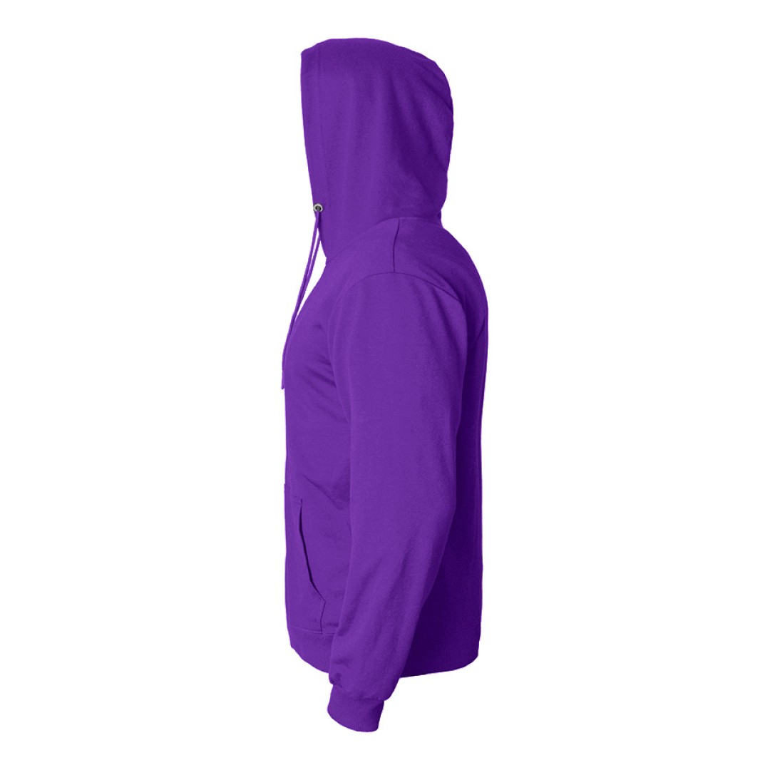 Толстовка мужская с капюшоном SELEN, фиолетовый, 4XL, 50 % хлопок, 50% полиэстер, 260 г/м2