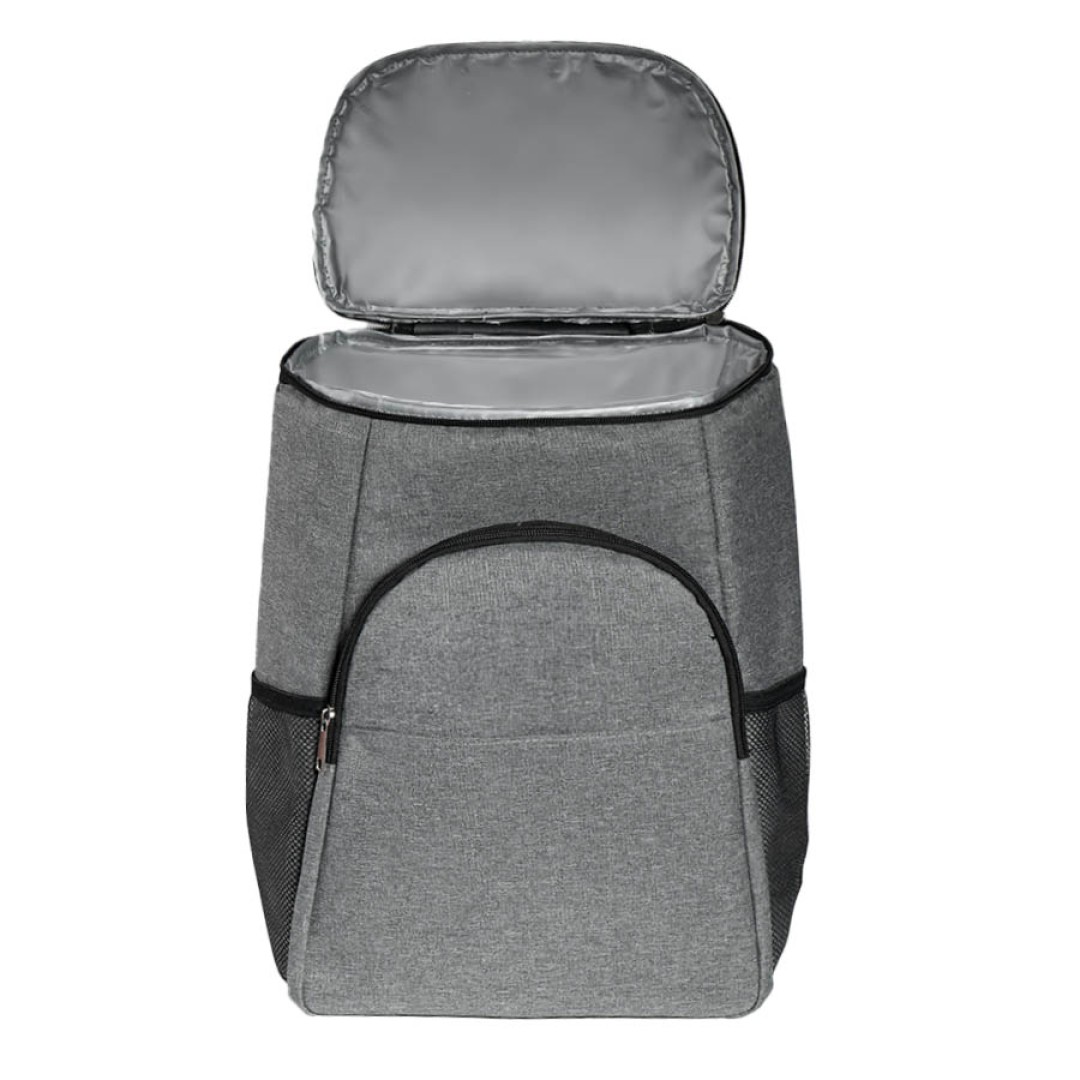 Терморюкзак "PUT", 39 x 27 x 18 см, полиэстер 300D, PEVA, серый меланж