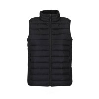 Жилет женский "STREAM", чёрный, 2XL,таффета 280Т и подкладка:100% полиэстер,наполн.100% полиэстер