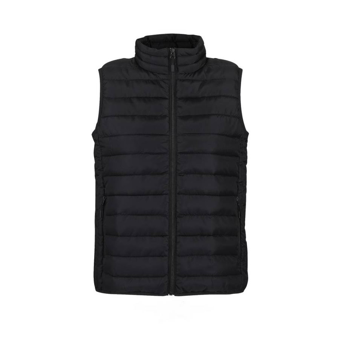Жилет женский "STREAM", чёрный, S,таффета 280Т и подкладка:100% полиэстер,наполн.:100% полиэстер