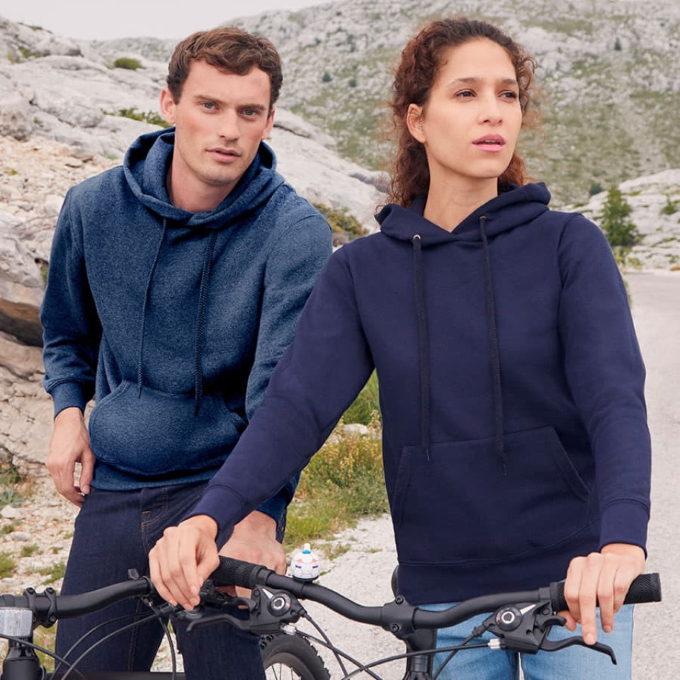 Толстовка "Hooded Sweat", белый_3XL, 80% х/б, 20% п/э, 260 г/м2