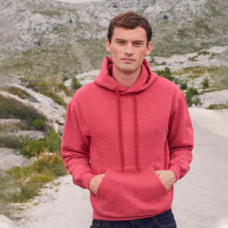Толстовка "Hooded Sweat", белый_3XL, 80% х/б, 20% п/э, 260 г/м2