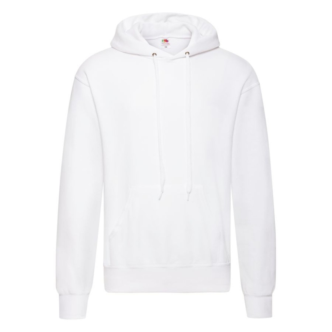 Толстовка "Hooded Sweat", белый_L, 80% х/б, 20% п/э, 260 г/м2