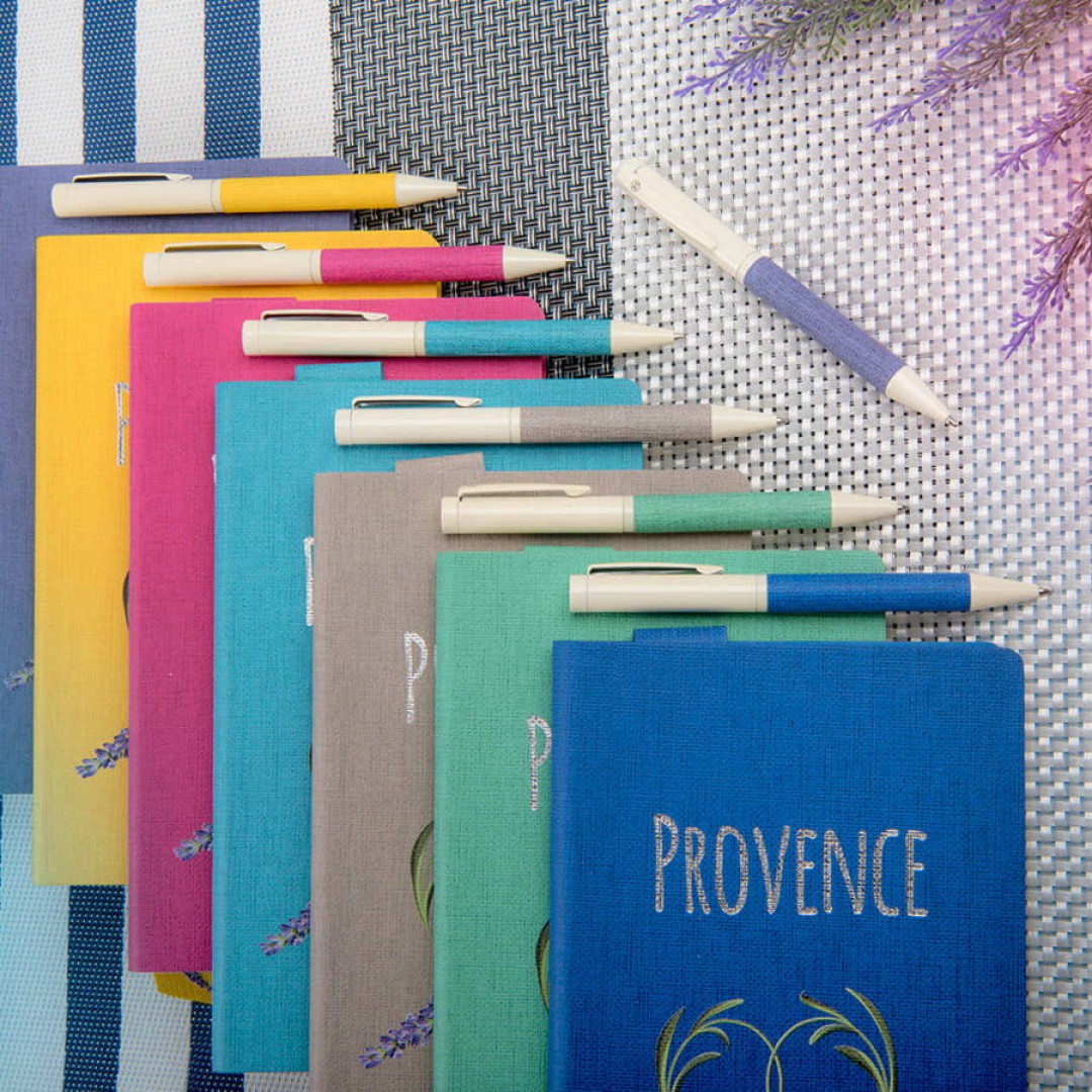 PROVENCE, ручка шариковая, хром/светло-серый, металл, PU