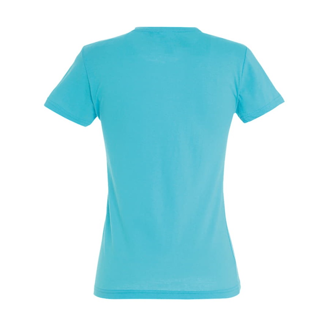 Футболка женская MISS, бирюзовый, L, 100% хлопок, 150 г/м2