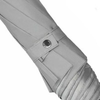 Зонт складной "Reflect", полуавтомат, светоотражающий серый