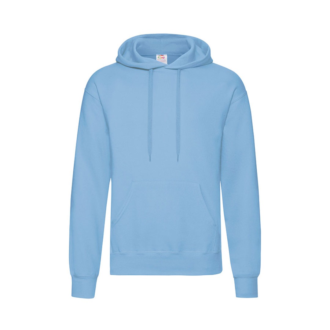 Толстовка мужская "Hooded Sweat", небесно-голубой_M, 80% х/б, 20% п/э, 280 г/м2
