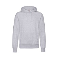 Толстовка "Classic Hooded Sweat", серый меланж_2XL, 80% х/б, 20% п/э, 280 г/м2