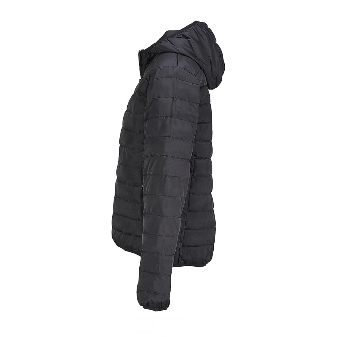 Куртка женская "STREAM HOODED", чёрный, XL, таффета 280 Т, 100% полиэстер