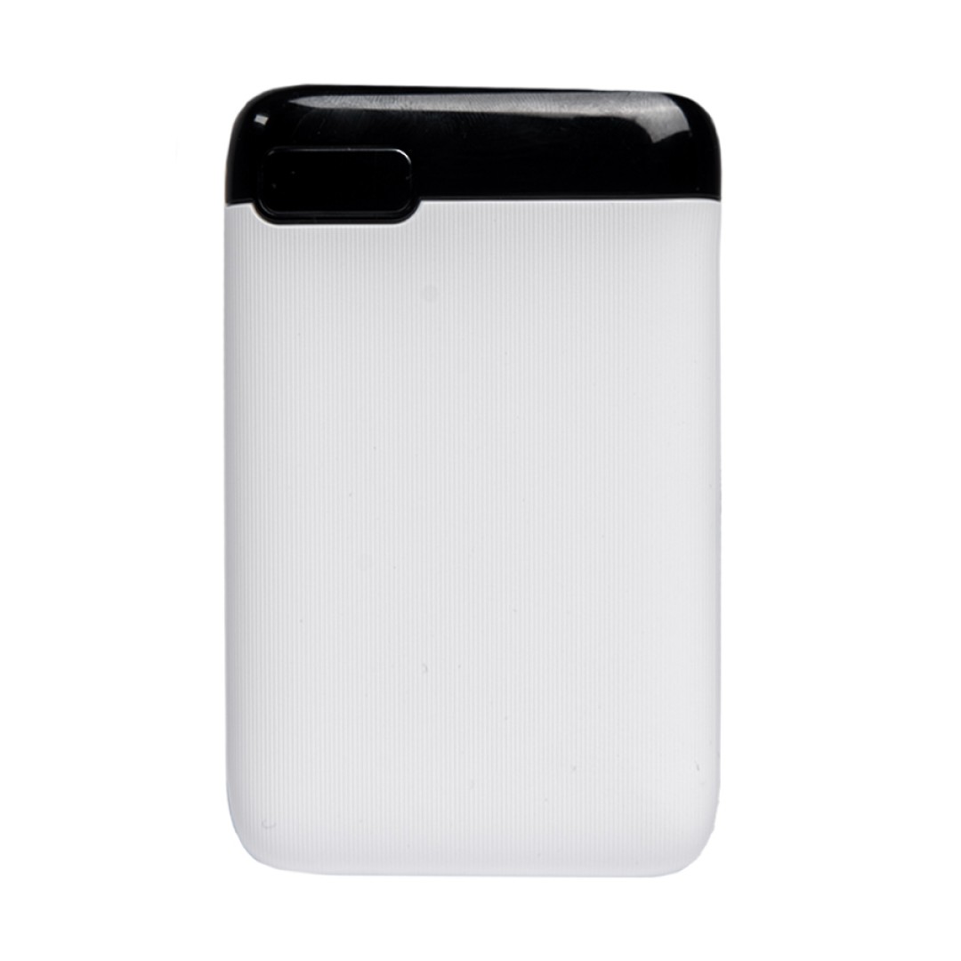 Универсальный аккумулятор Num 5 (5000 мАч), белый, 10,2х6.3х1,2 см