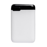 Универсальный аккумулятор Num 5 (5000 мАч), белый, 10,2х6.3х1,2 см