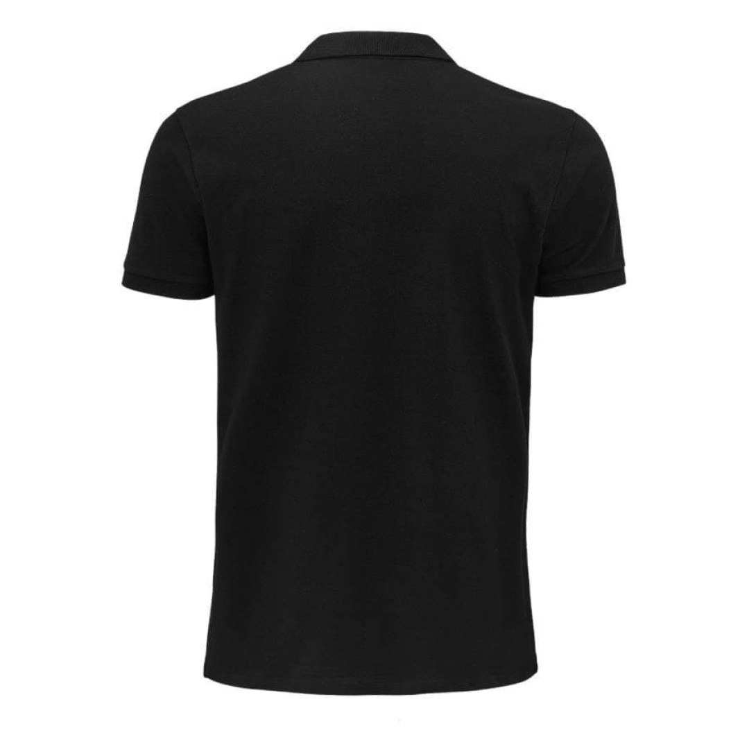 Рубашка поло мужская PLANET MEN, черный, 5XL, 100% органический хлопок, 170 г/м2