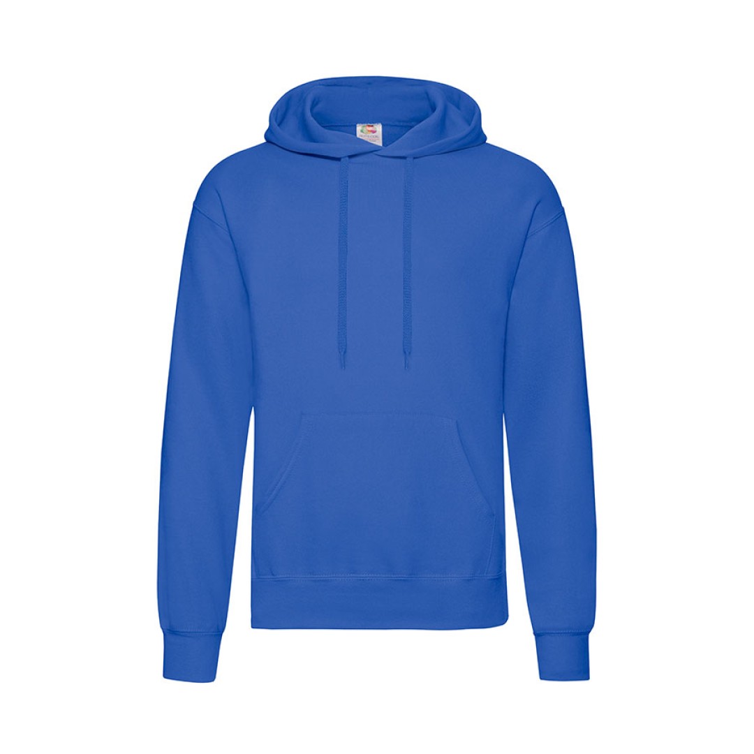 Толстовка "Hooded Sweat", ярко-синий_M, 80% х/б, 20% п/э, 280 г/м2