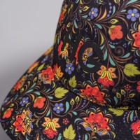 Образец бейсболка CUSTOM MERCH, 5 клиньев, сублимационная печать на ткани, 100% полиэстер, 250 г/м2