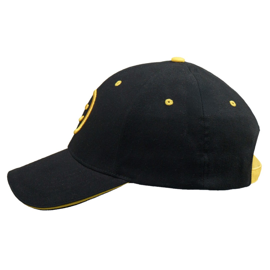 Образец бейсболка CUSTOM MERCH, 6 клиньев, сэндвич, 100% хлопок, 270 г/м2