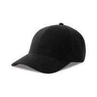Бейсболка PILOT-S, 6 клиньев, металл. застёжка, чёрный, 100%. хпопок, 355 г/м2