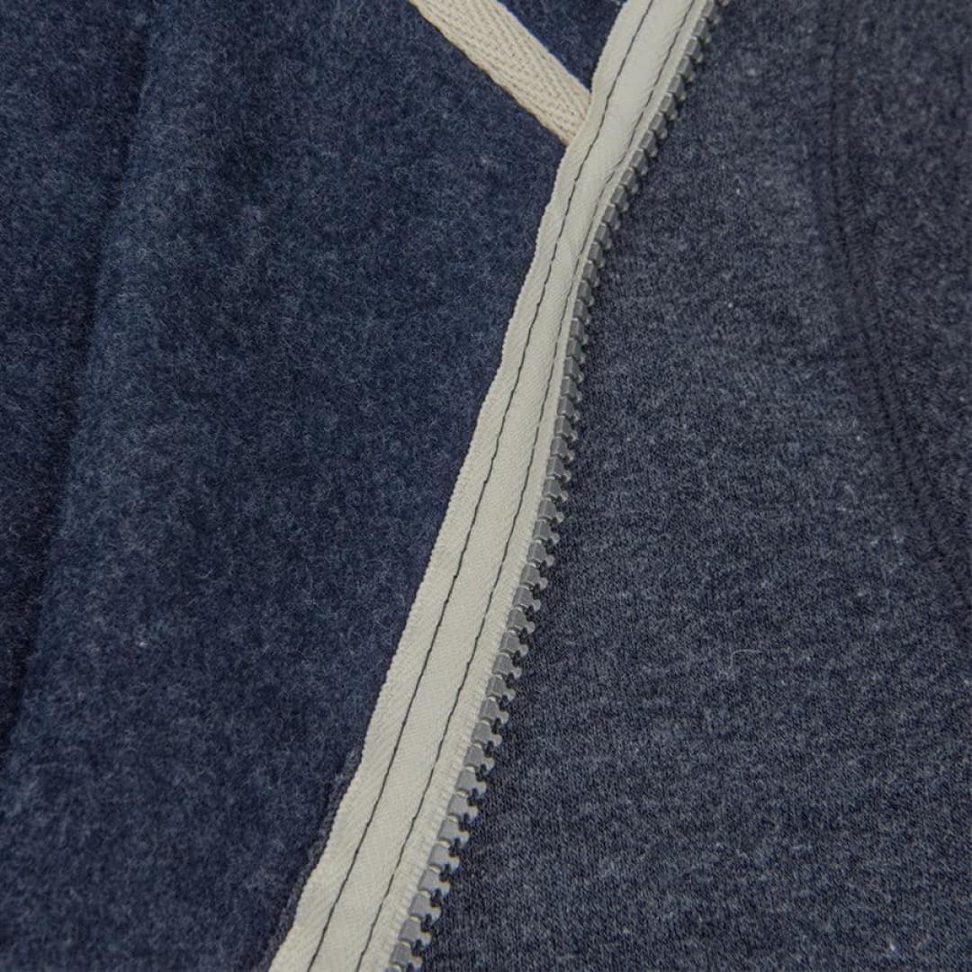 Толстовка женская "CIPRO Lady", синий меланж, 2XL, 65% полиэстер, 35% хлопок, 265 г/м2
