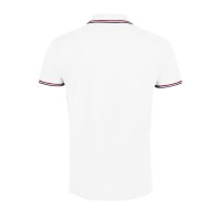 Поло "Prestige men", белый_S, 100% х/б, 200 г/м2