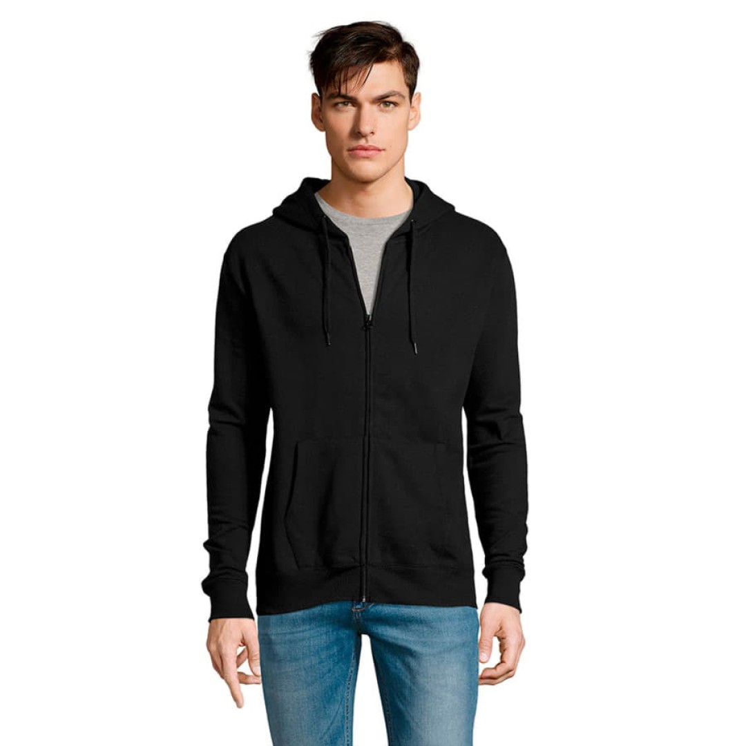 Толстовка SEVEN MEN, черный, XL, 50% хлопок, 50% полиэстер, плотность 280 г/м2
