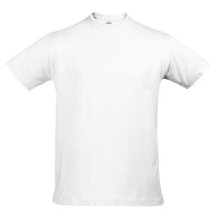 Футболка "First" 150 г/м2, 100% хлопок, белый_S