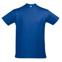 Футболка "First" 150 г/м2, 100% хлопок, ярко-синий_S