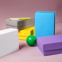 Коробка картонная, "COLOR" 11,5*6*17 см: белый