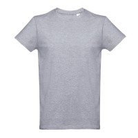 Футболка мужская ANKARA, серый меланж, 4XL, 90% хлопок, 10% вискоза, 190 г/м2