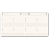 Ежедневник недатированный Scotty, А5-,  оранжевый, кремовый блок, без обреза