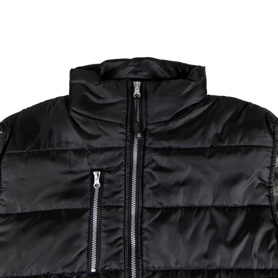 Жилет мужской LAOS, чёрный, 2XL, 100% полиэстер, 180 г/м2