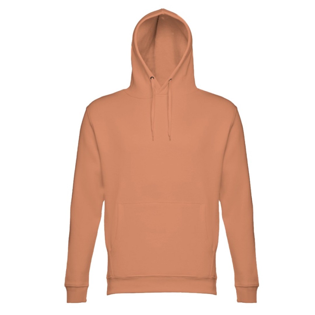 Толстовка мужская с капюшоном PHOENIX, мокко, 2XL, 50% хлопок, 50 полиэстер, плотность 320 г/м2